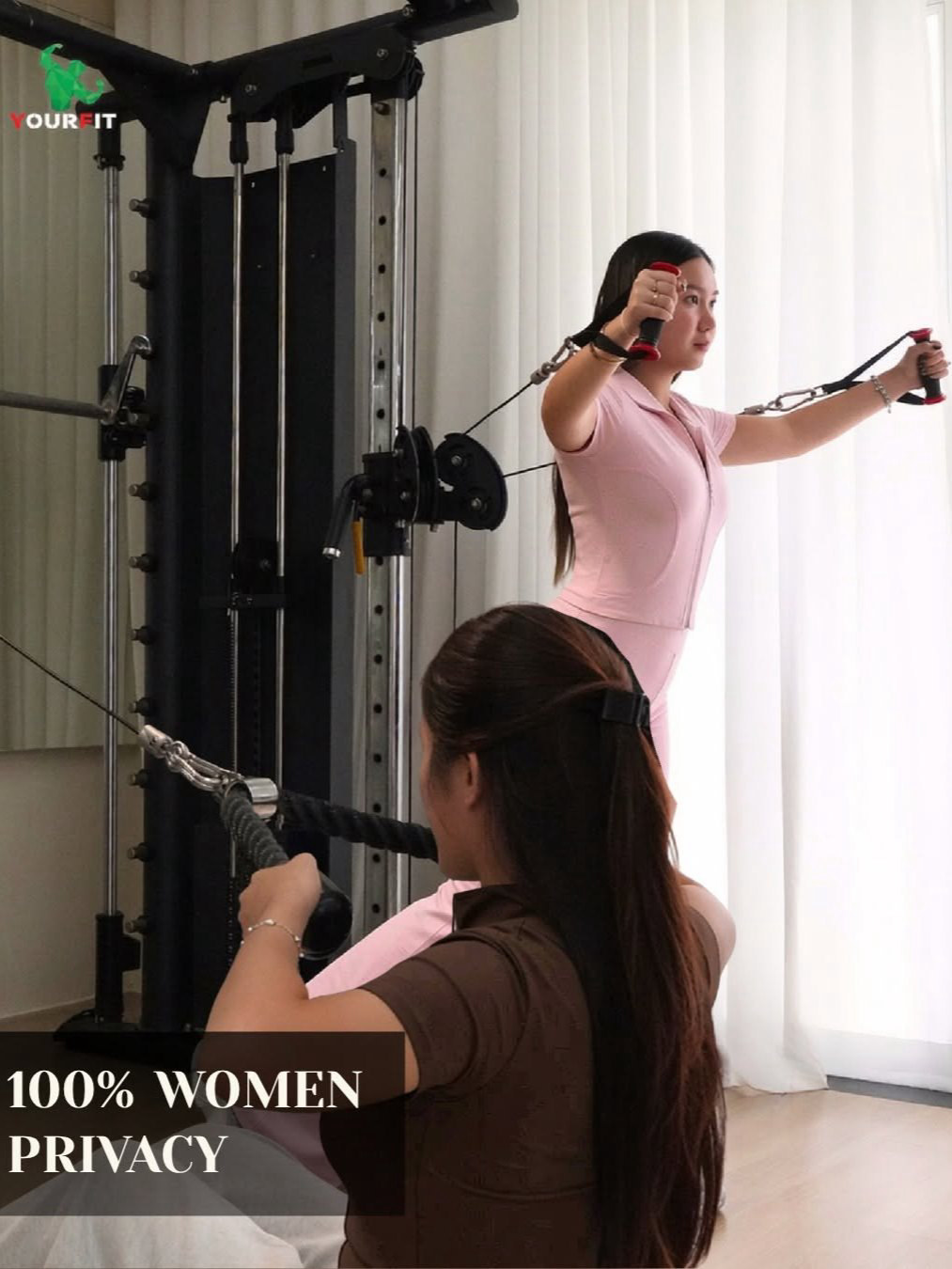 Không gian private gym YourFit
